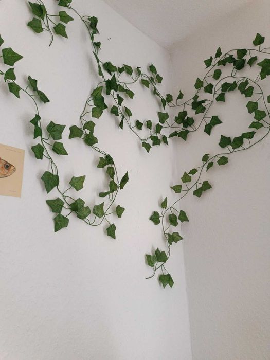 Sztuczny bluszcz 50 m na ścianę balkon taras dekoracja 50 metrów