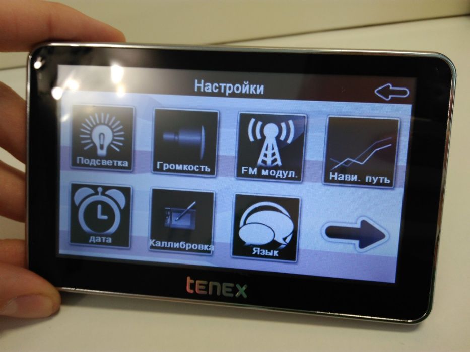 GPS навигатор Tenex! Карты для грузовиков Украина и Европа 2024г!