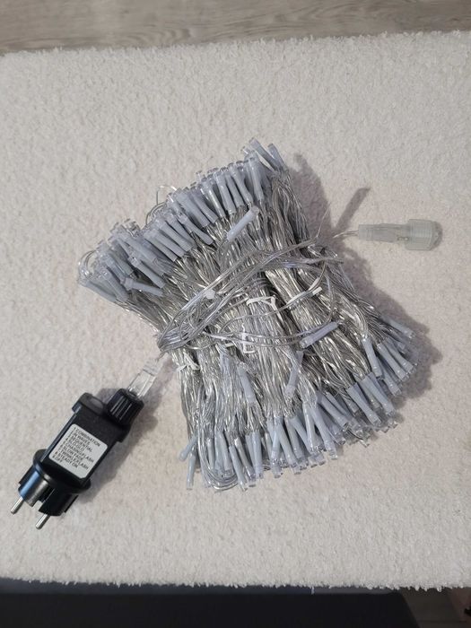 Kurtyna świetlna zewnętrzna 600 LED 6m x 3m