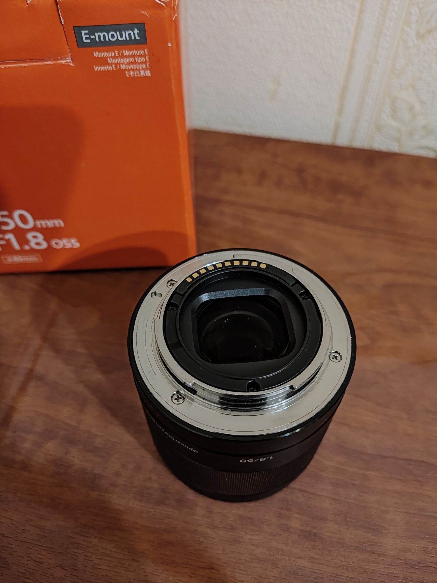 Об'єктив Sony E 50 mm f/1.8 OSS Black