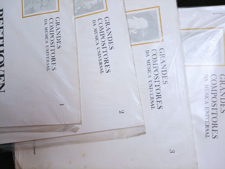 8x vinil musica classica 	- Grandes Compositores Da Música Universal*