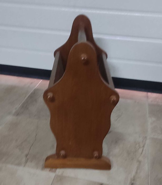 Porta Livros em madeira