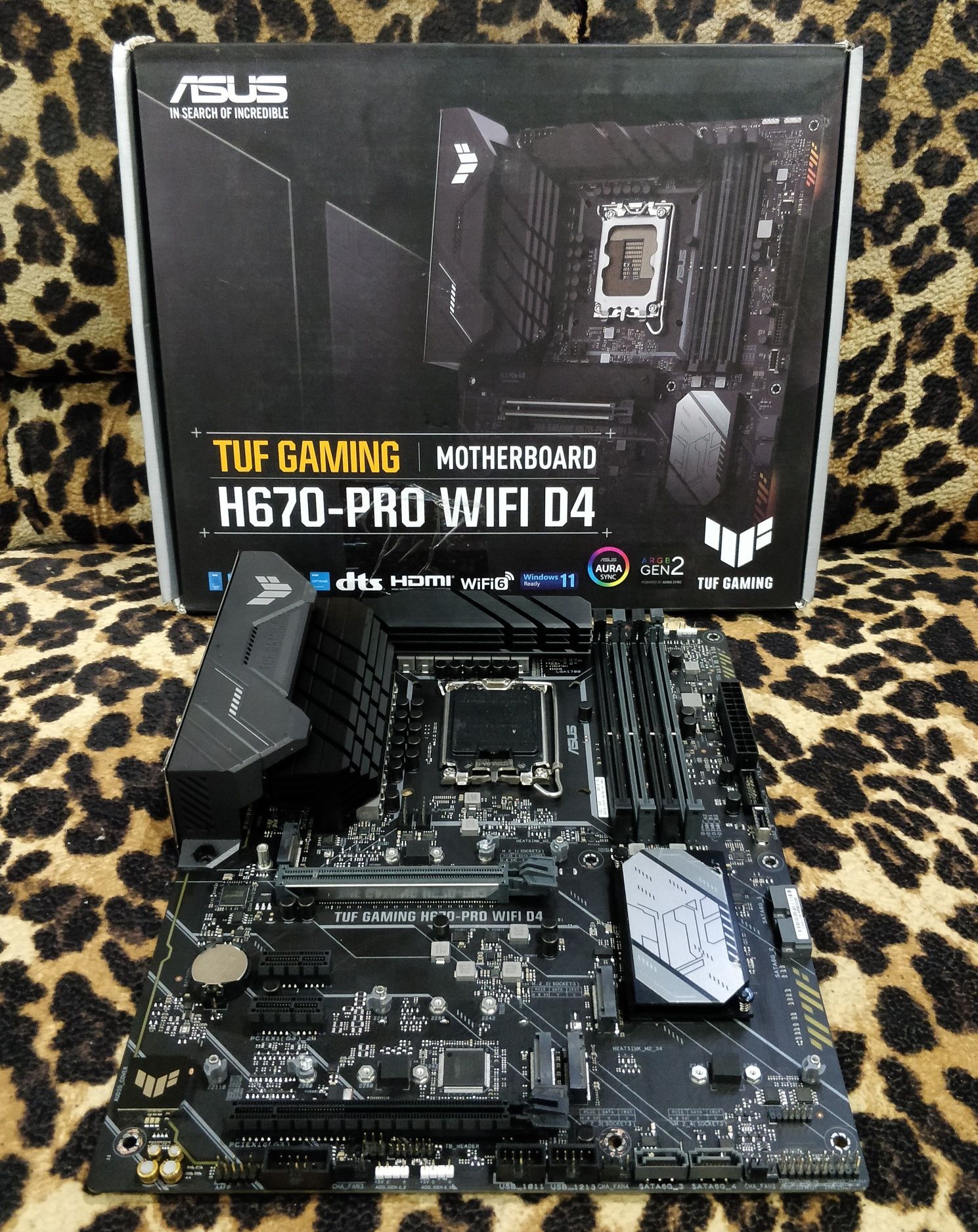 Материнская плата TUF Gaming H670 Pro WiFi D4 (не рабочая) s1700