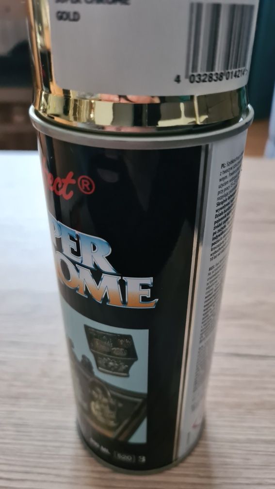 Super Chrome Perfect lakier złoty 400ml