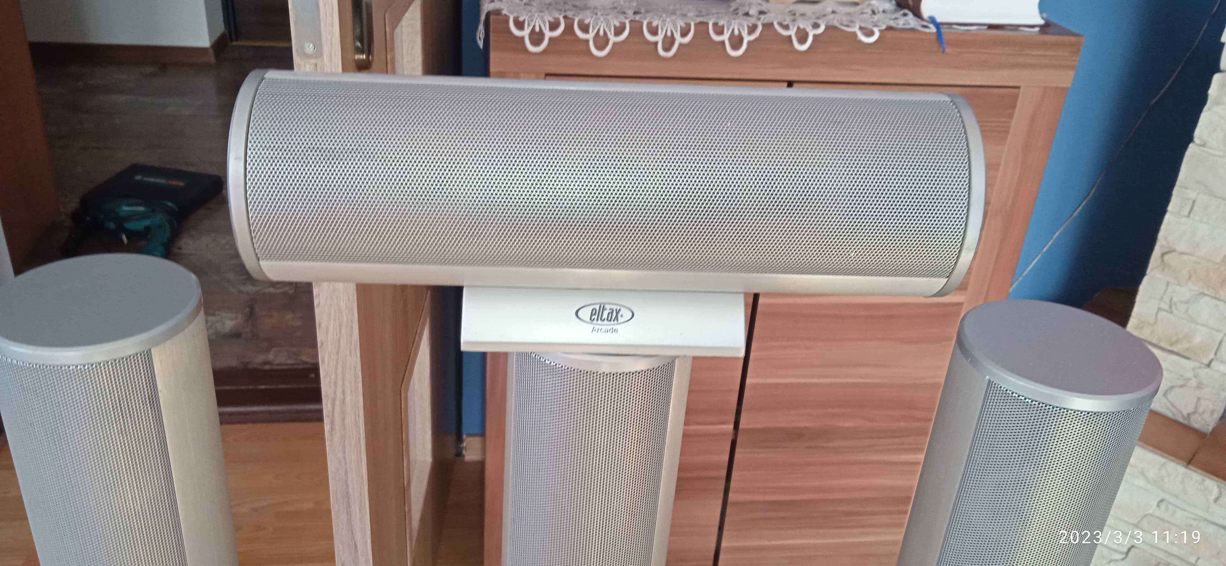Okazja Głośniki eltax plus wzmacniacz