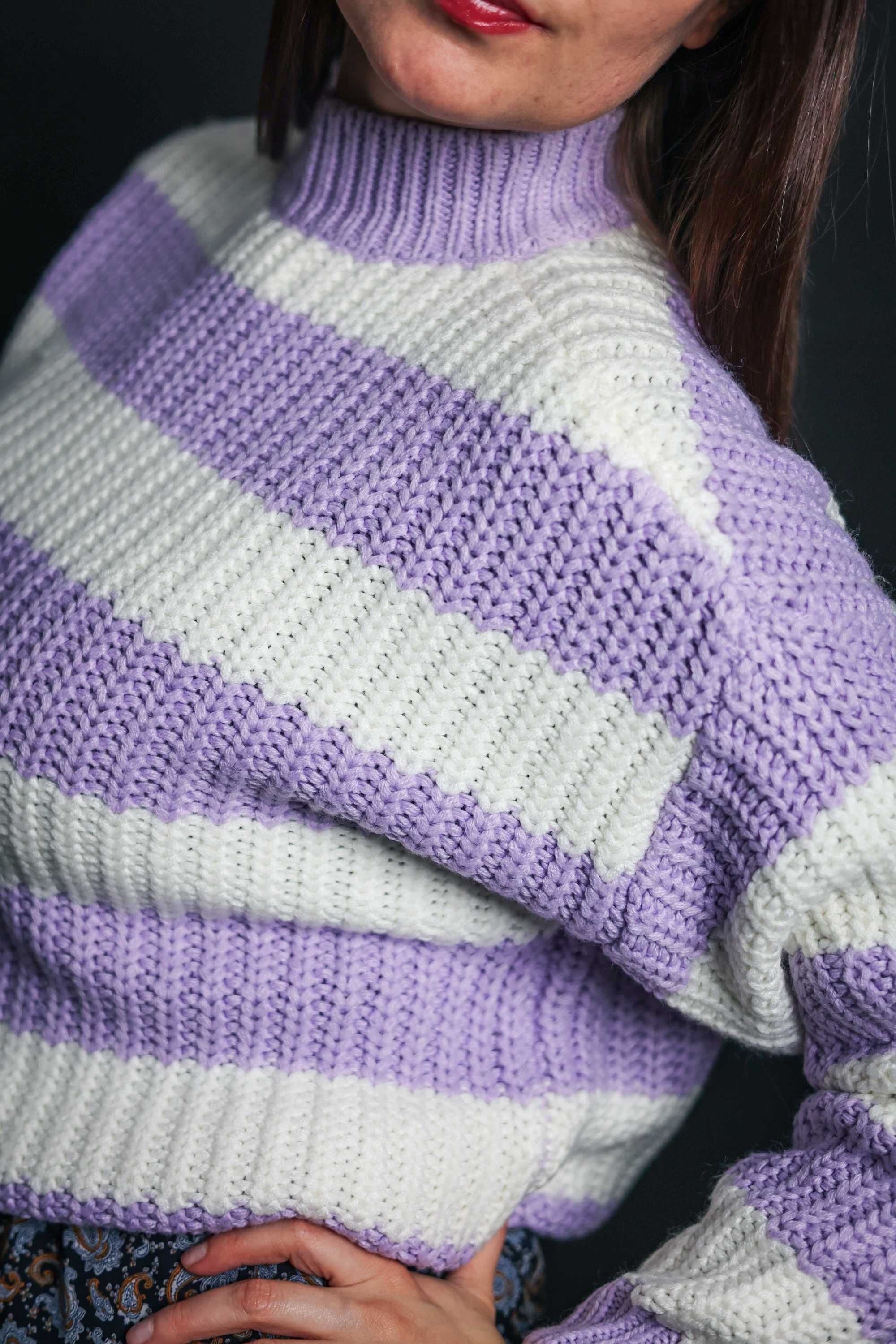 Sweter Sinsay w paski, nowy, nienoszony rozm. XS