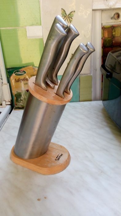 Набір ножів,Фарфоровые сту