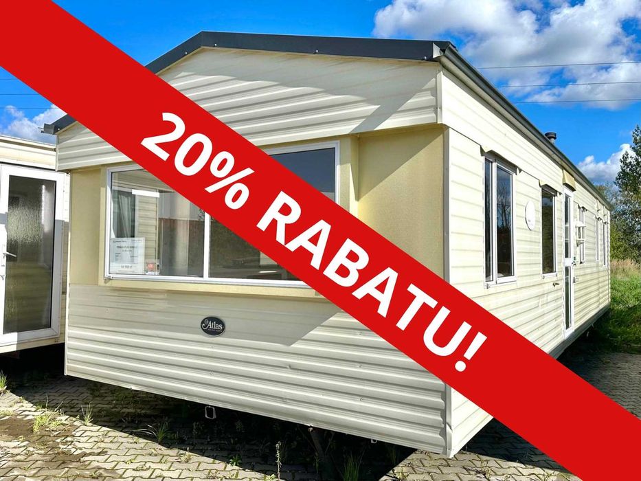 Domek holenderski ATLAS MIRAGE | 11.10 x 3.70 m | 3 Sypialnie |