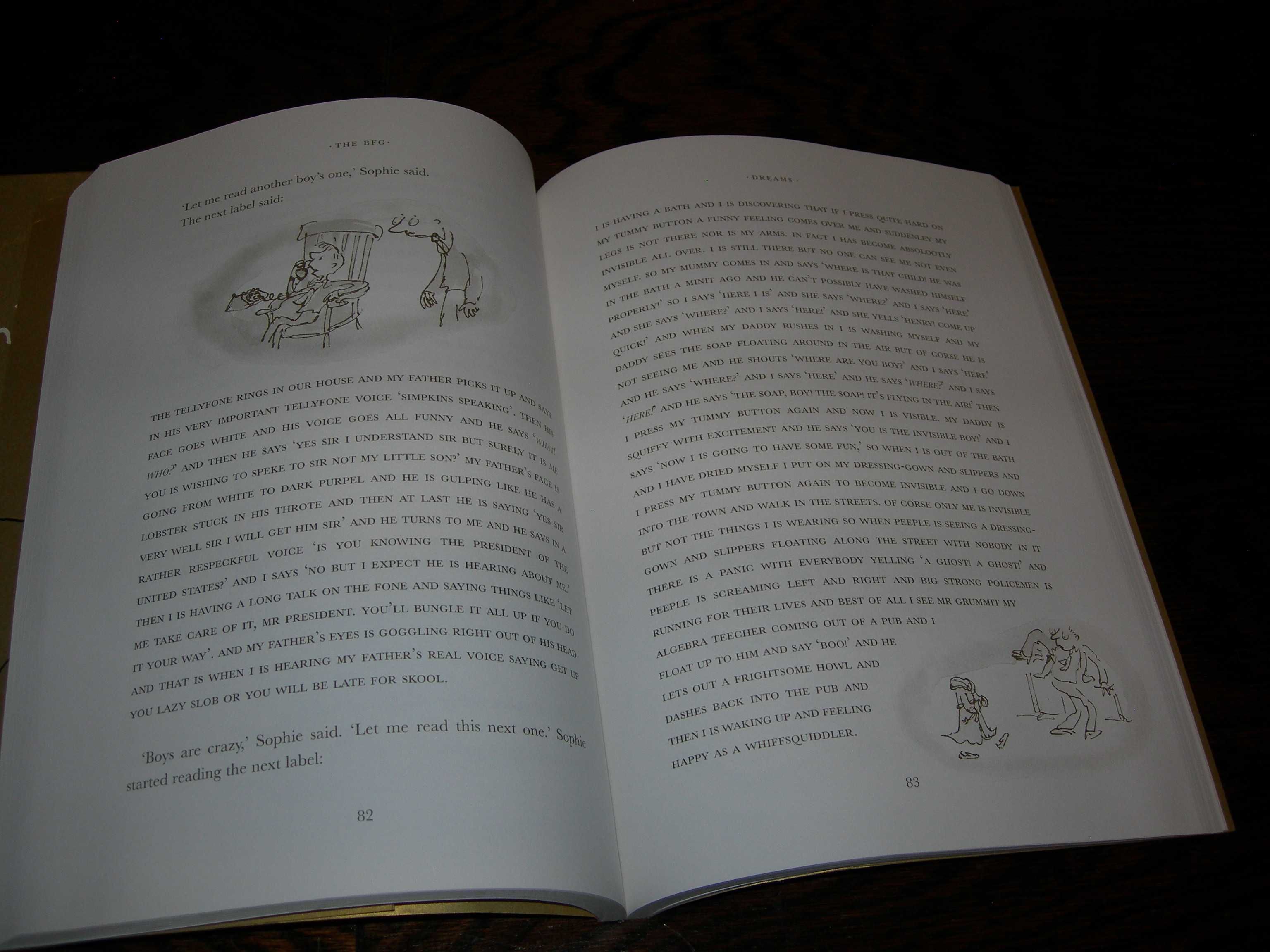 Książka "BFG"- Roald Dahl - Bardzo Fajny Gigant - wersja anglojęzyczna