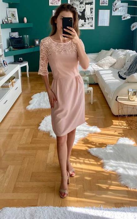 Elegancka sukienka Trussardi Jeans