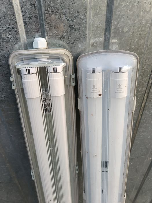 Lampy garażowe ledowe 2+1 pojedyncza