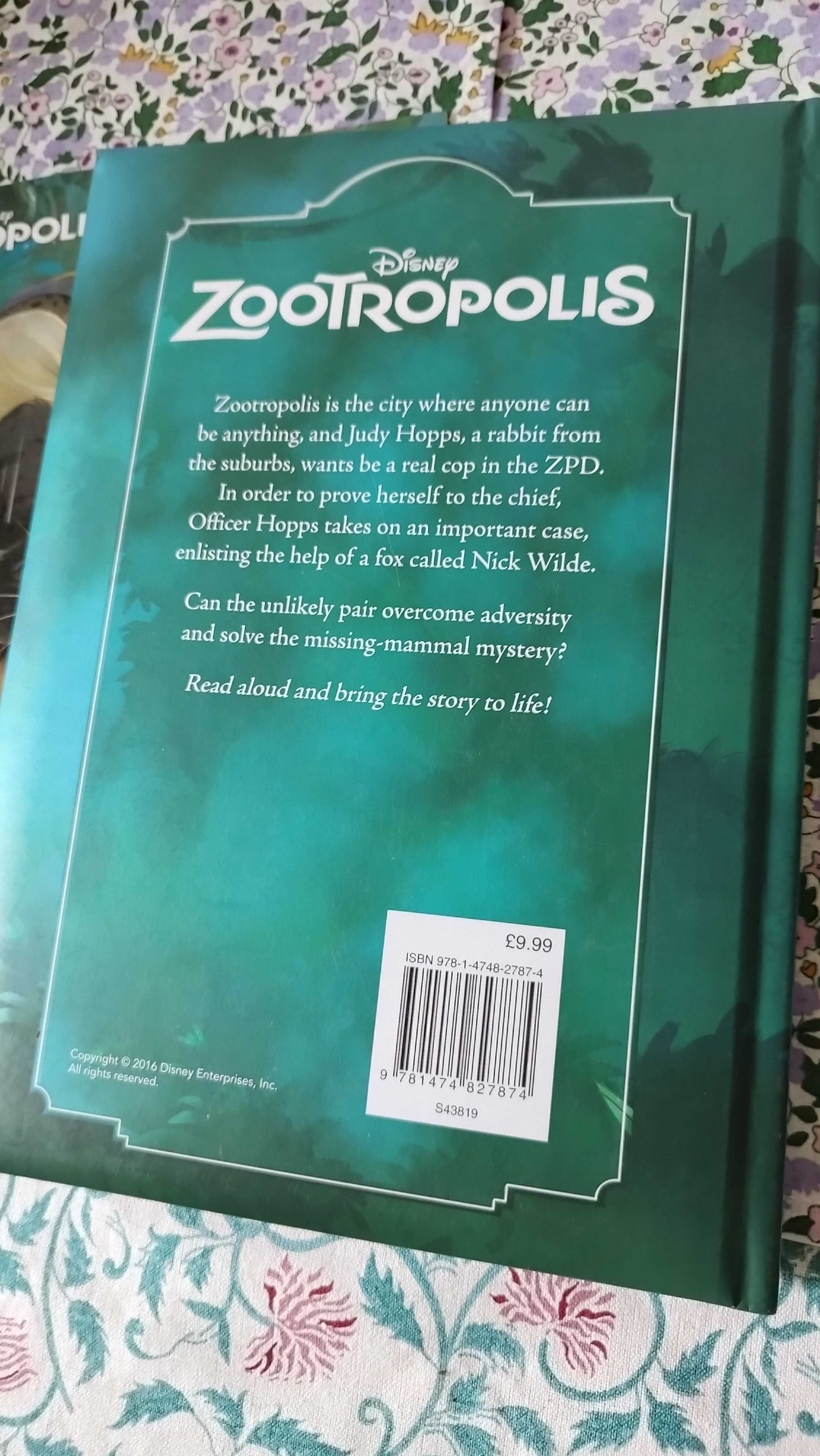 Набір - 2 книги Зоотрополіс - Zootropolis книги англійською