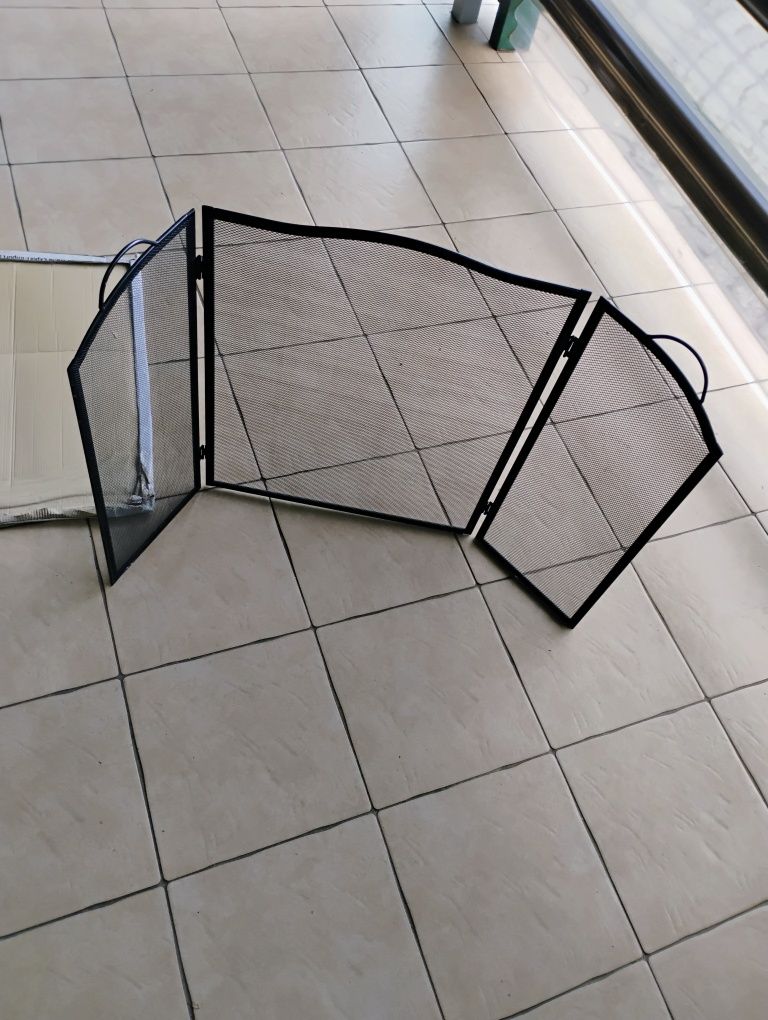 Parawan osłona  kominka/pieca Płotek