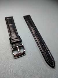 Genuine Leather - 15мм ремінець для годинника з крокодилової шкіри NEW