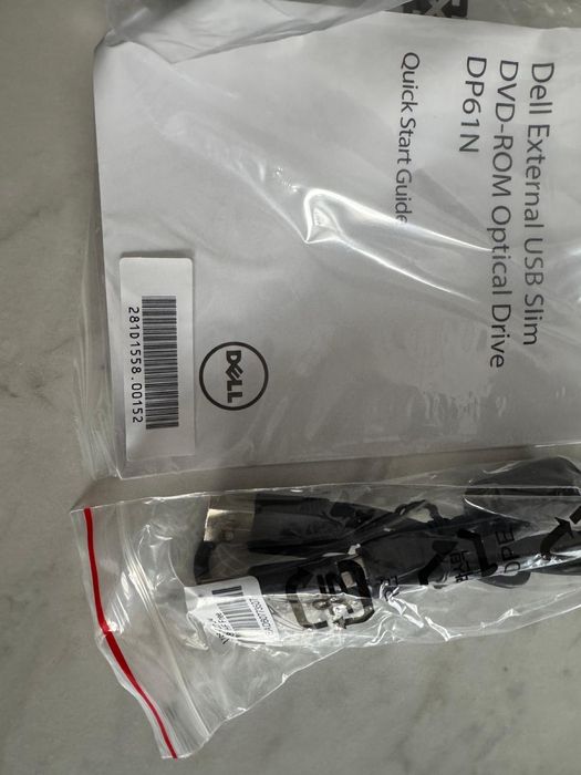 Dell USB Slim DVD-ROM Napęd optyczny DP61N