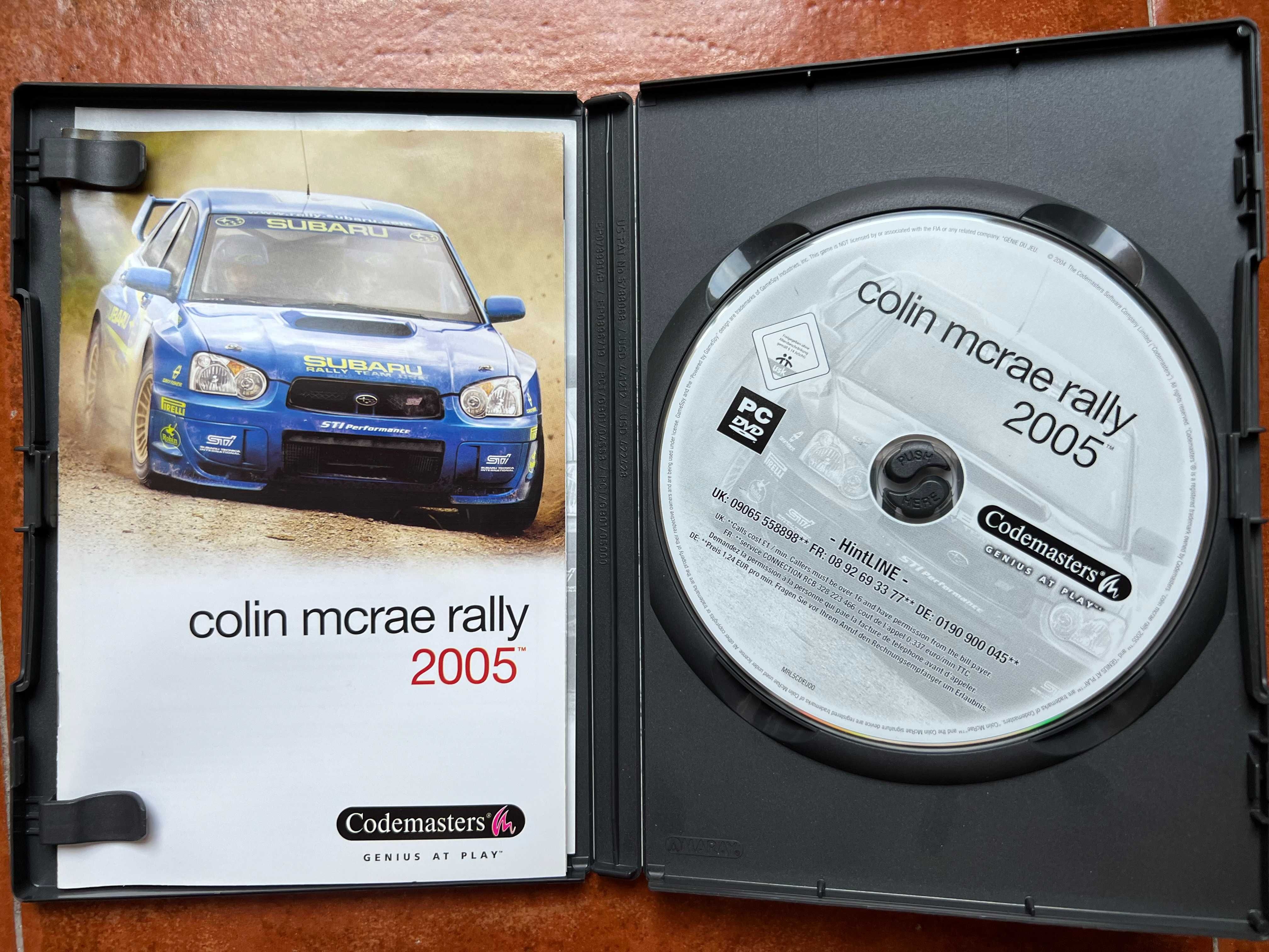 Colin McRae Rally 2005 - Jogo PC