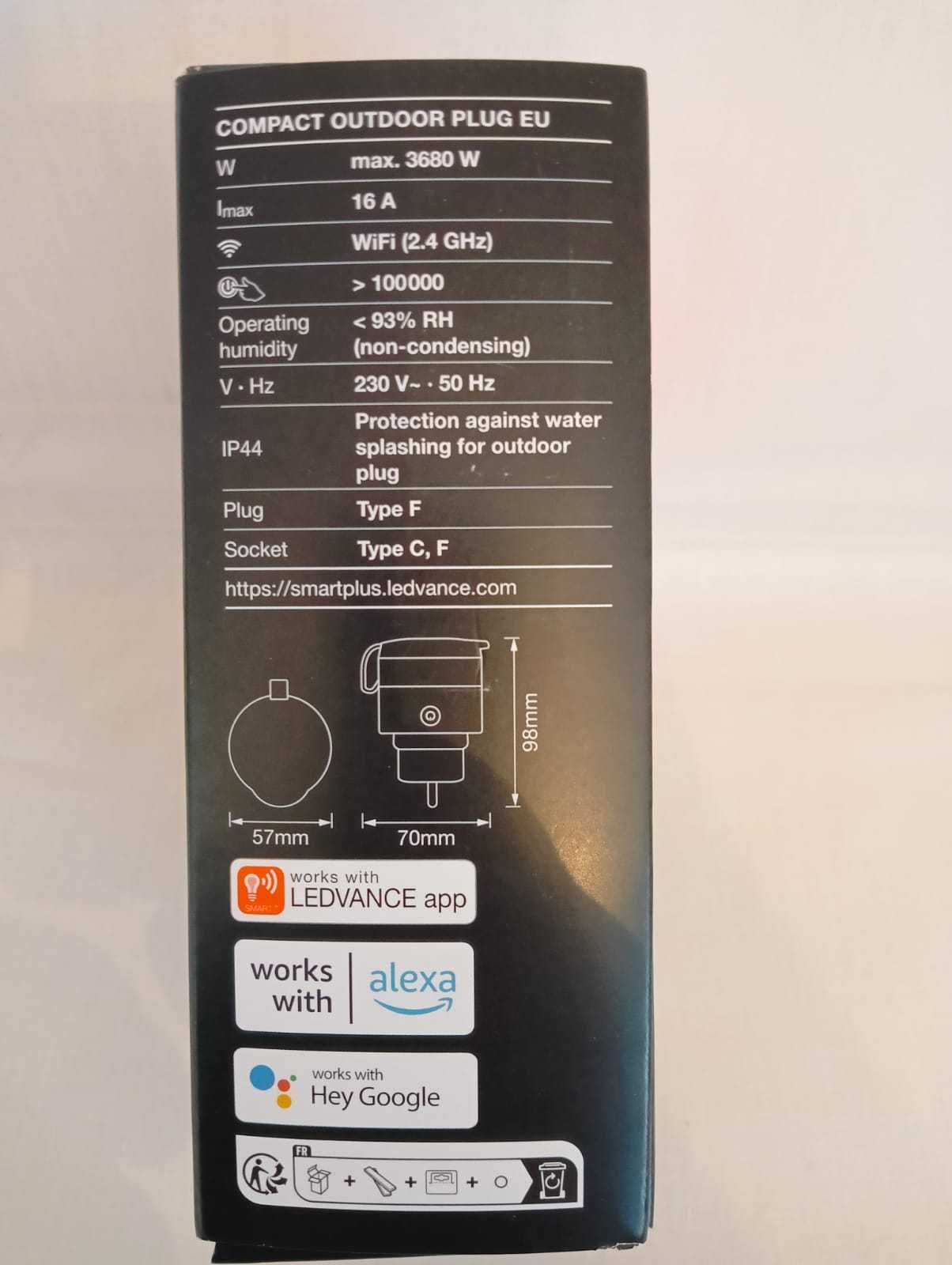 Inteligentne Gniazdko Sieciowe Zewnętrzne LEDVANCE