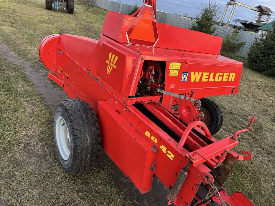 Прес підбирач Пресс-подборщик тюкопрес Велгер WELGER AP42 (AP430-400)