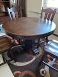 Mesa de jantar com 4 cadeiras