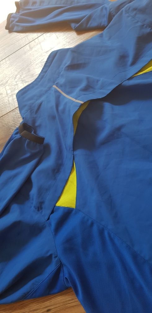 Kurtka wiatrów treningowa CRAFT L sportowa niebieska