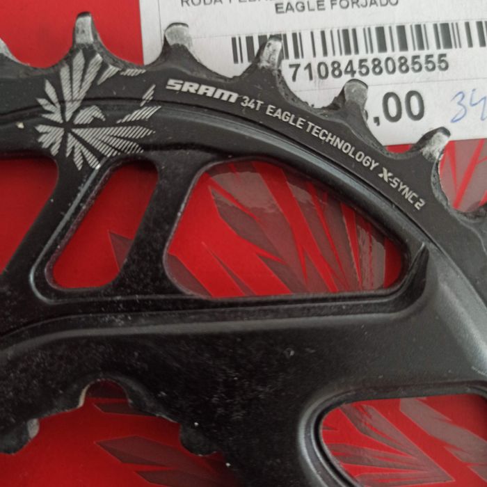 Roda pedaleira sram eagle 11/12v GX 34 dentes