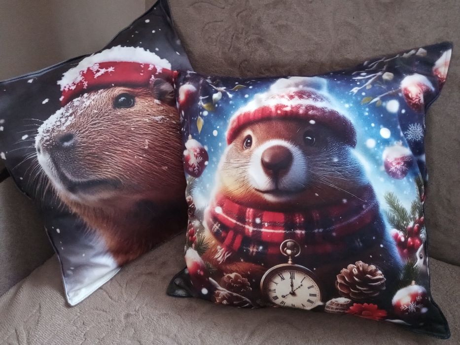 Poduszki z KAPIBARĄ