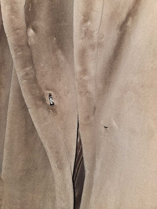 Шуба з еко-хутра, б/в, розмір М/L