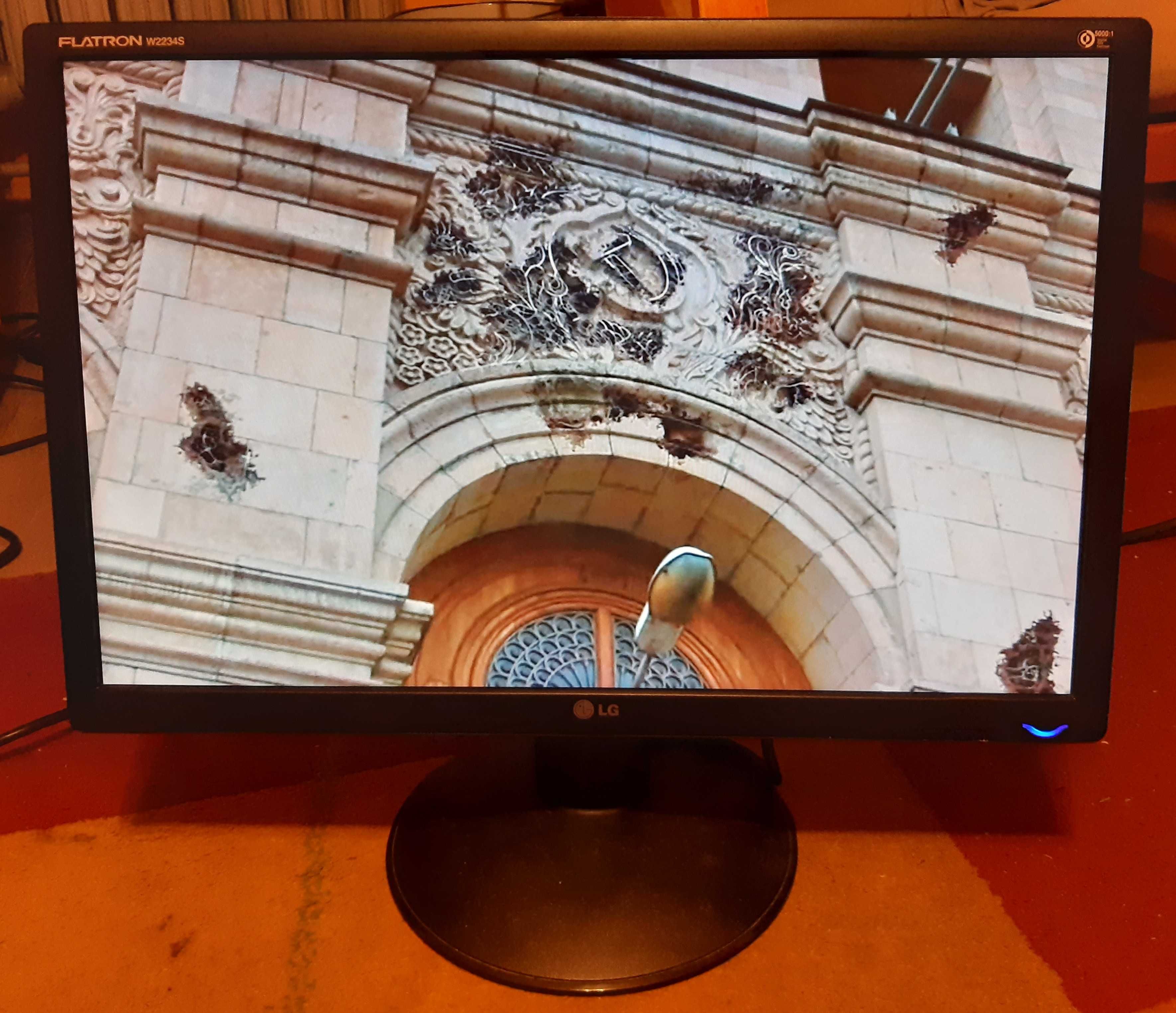 Monitor LG Flatron W2234S 22 cale FullHD 1680x1050p 60Hz 100% sprawny