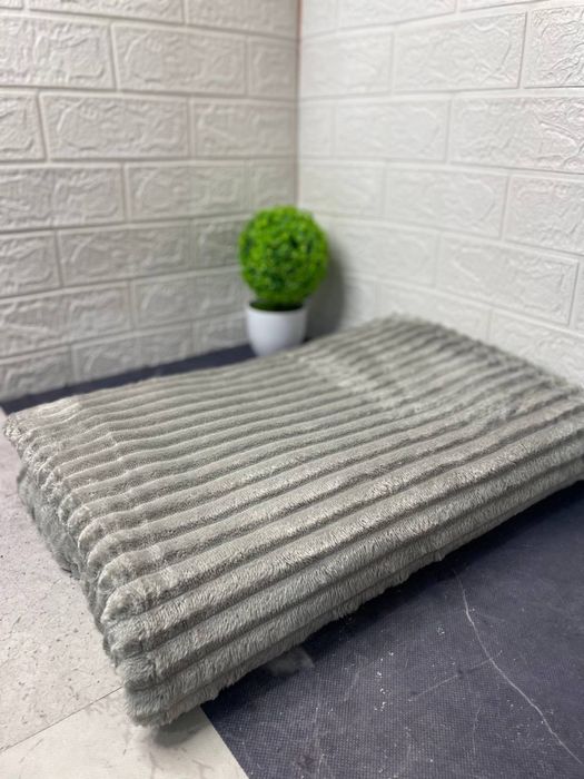 Плед Покривало євро розмір півтораспальні двоспальні 2 см полоска