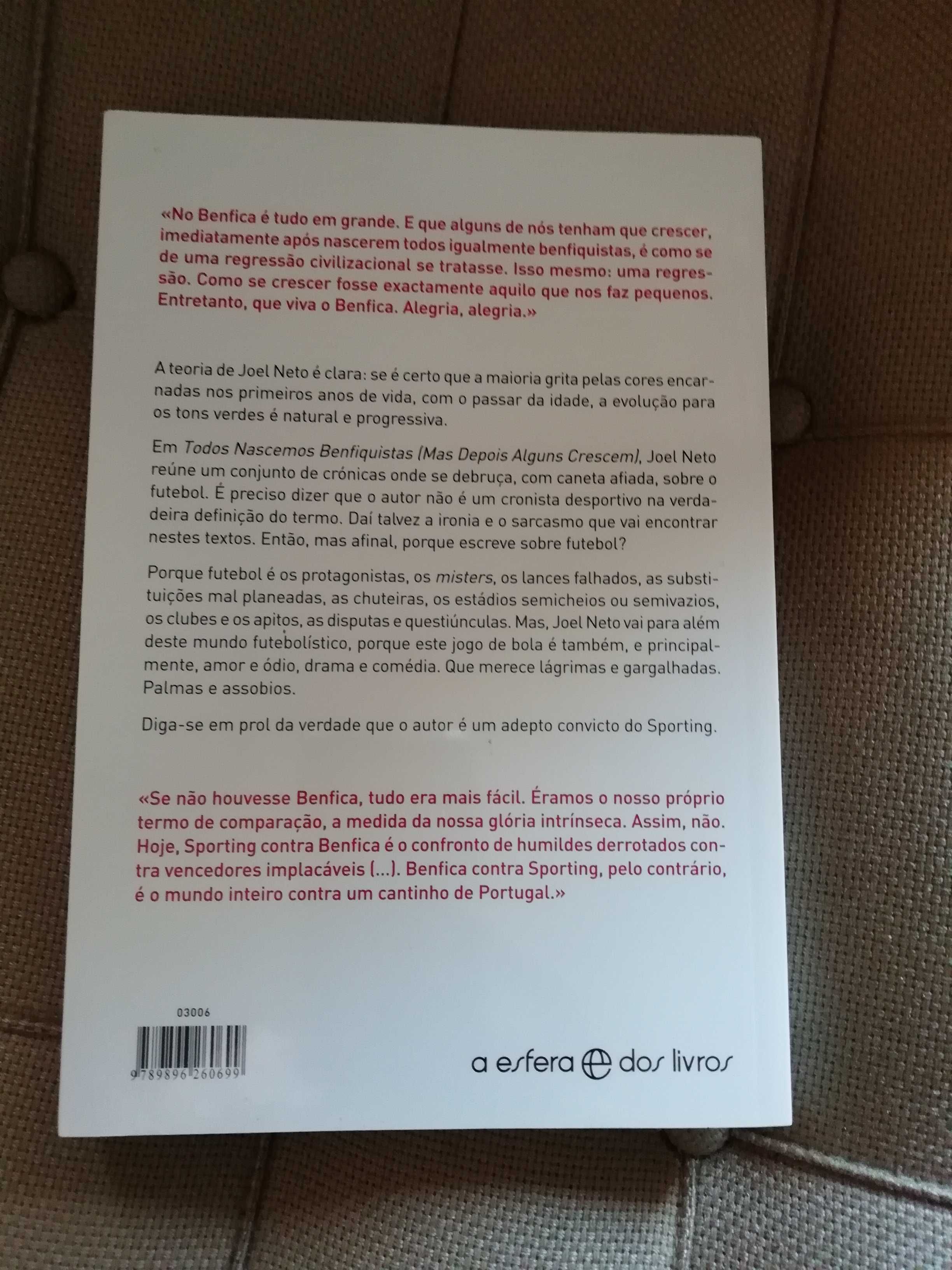 SLB - Sport Lisboa e Benfica - x5 Cartões antigos e livro