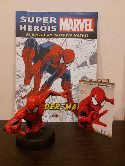 Busto Homem Aranha da Marvel