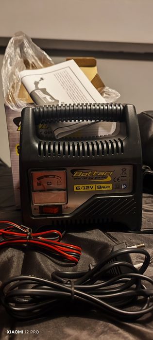 Carregador baterias auto 8amp