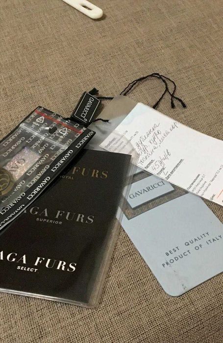 Итальянская дублёнка GAVARICCI из натуральной кожи и меха тосканы