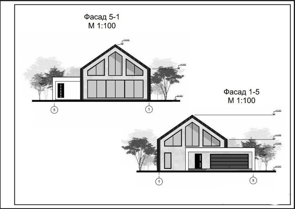 Креслення, графіки, таблиці, схеми в Archicad не дорого, без предоплат
