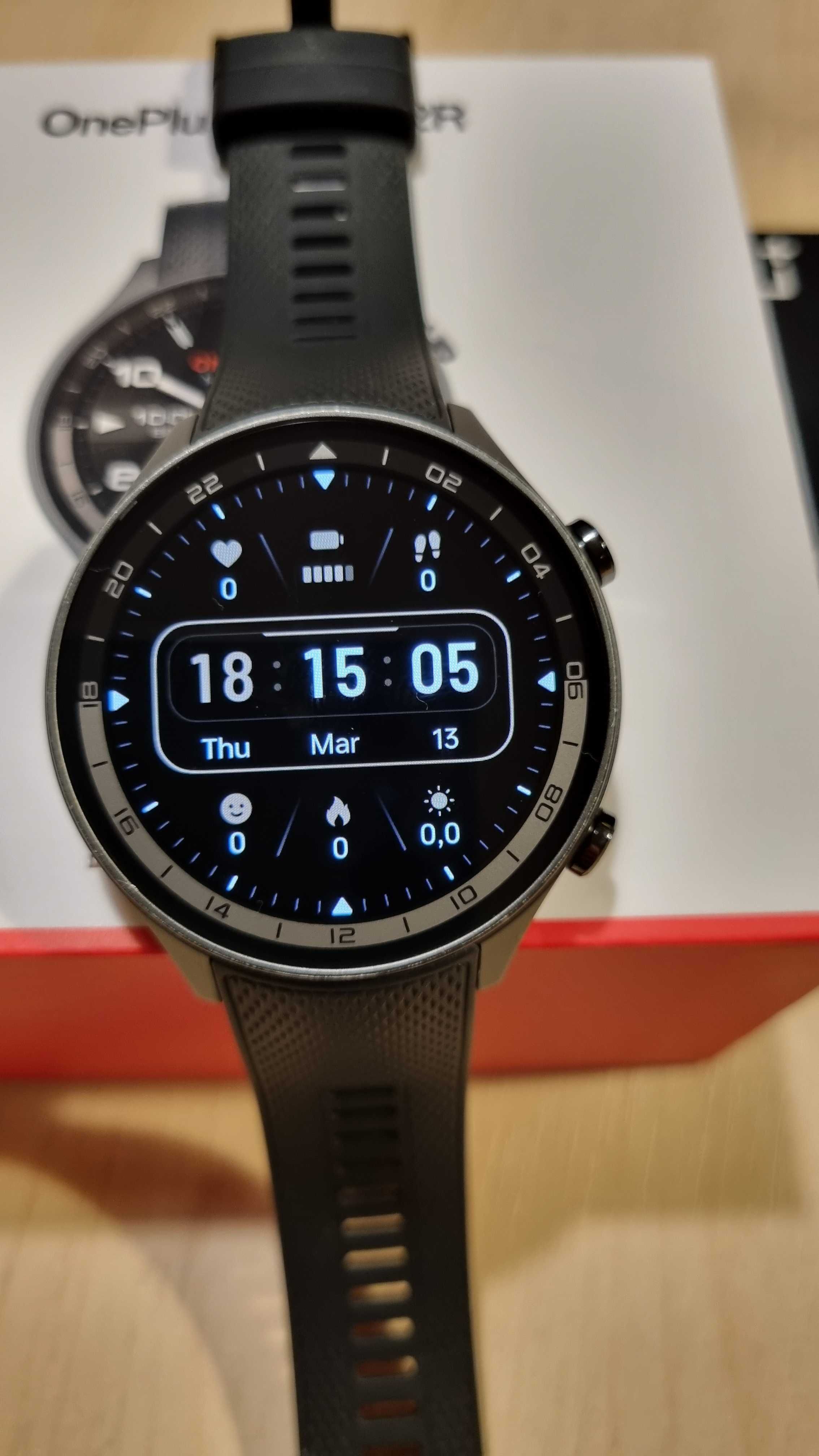 Smartwatch zegarek One Plus Watch 2R jak nowy słuchawki Nord Buds2