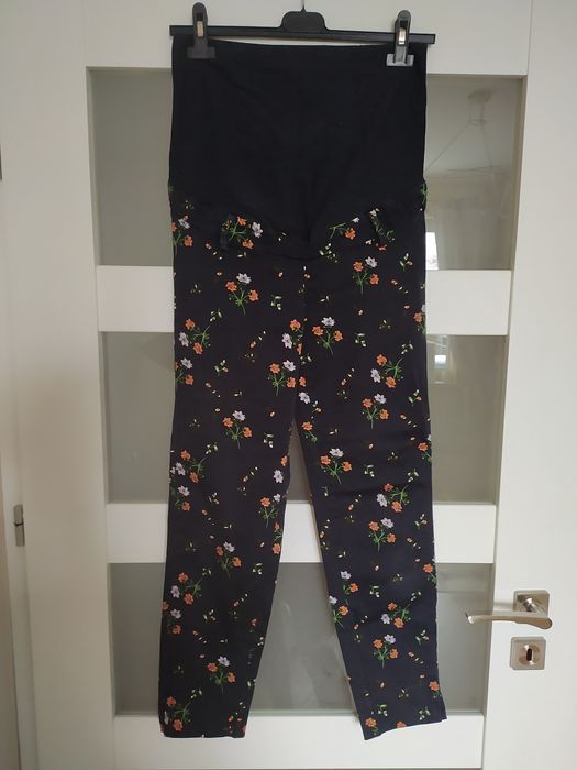 Spodnie ciążowe/ cygaretki H&M mama rozmiar 34 XS