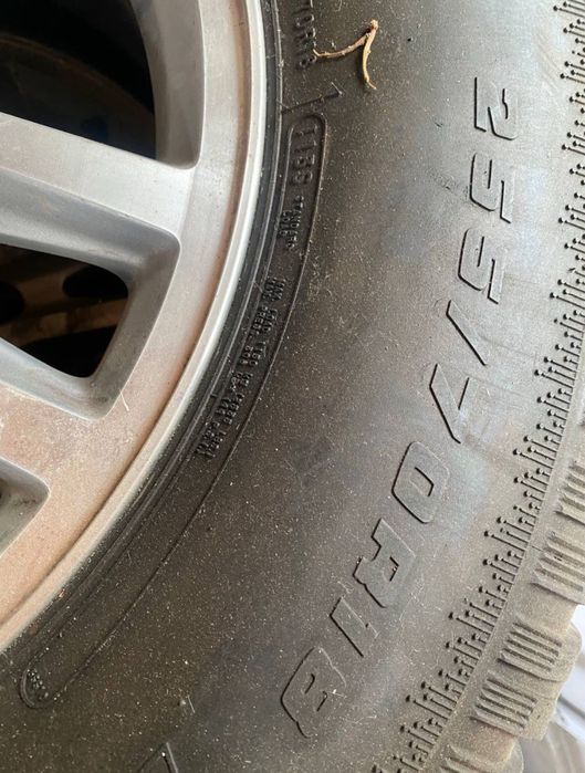 Комплект колес 255/70 R18 Зима Jeep, Dodje, Chevrolet