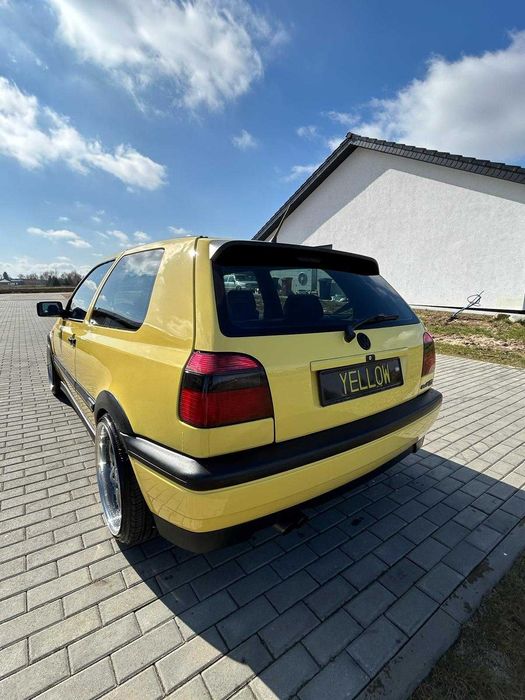 VW GOLF MK3 Special Color concept Yellow