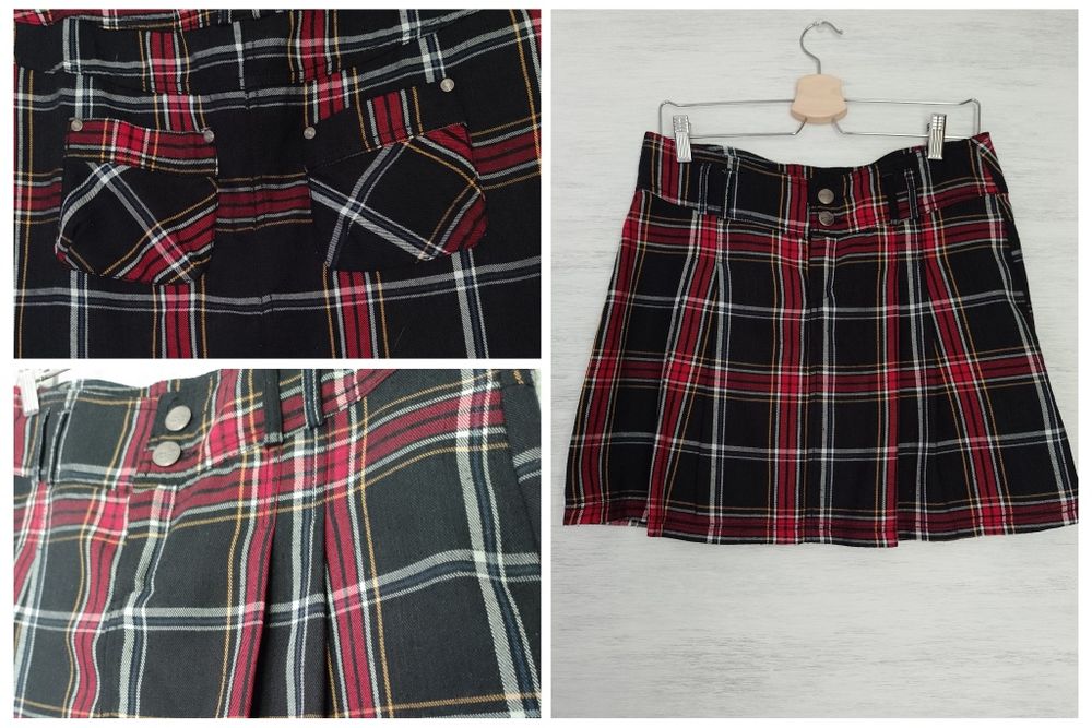 Spódniczka w kratkę. 36/38