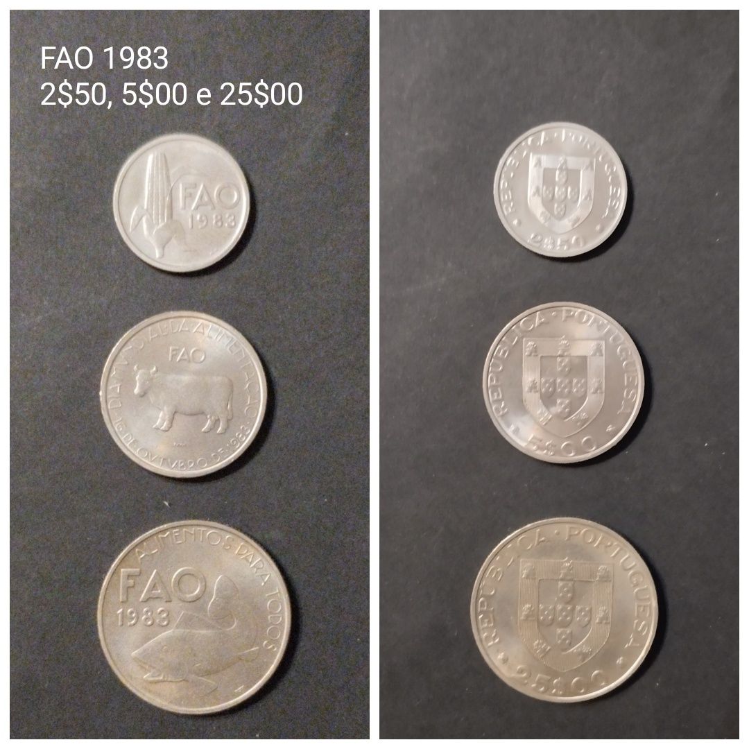 Moedas Portuguesas, escudos