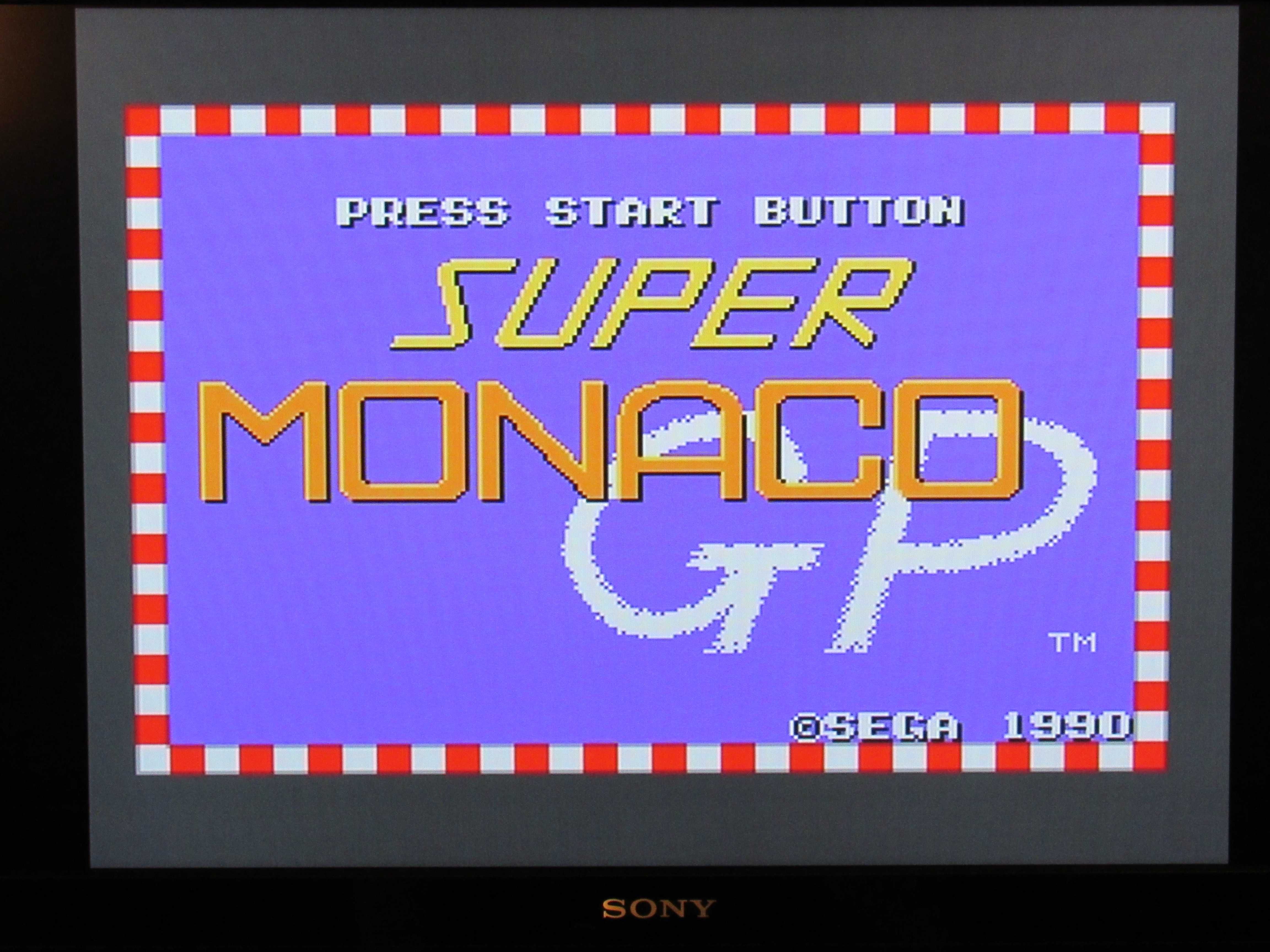 Jogo Sega Master System Super Monaco GP só cartucho