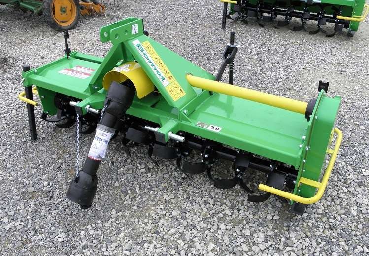 Фреза для трактора, почвофреза польская, грунтофреза Bomet