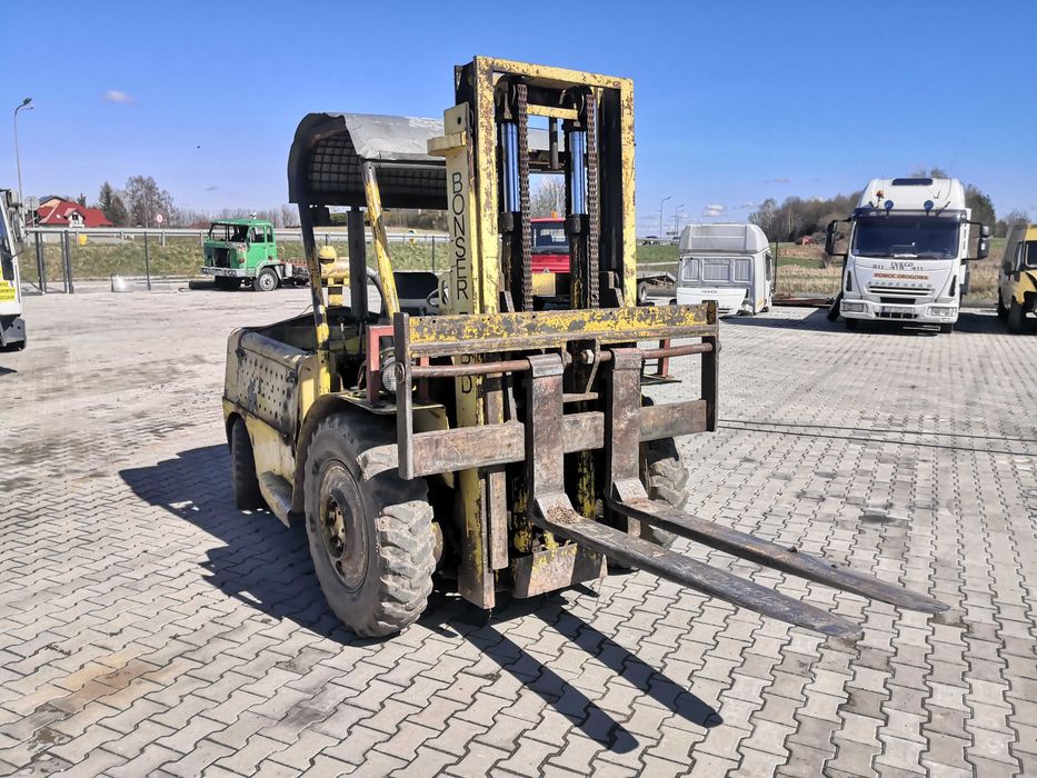 TERENOWY wózek widłowy BONSER FORD UDŹWIG 4,5 t mozliwy dowóz widlak