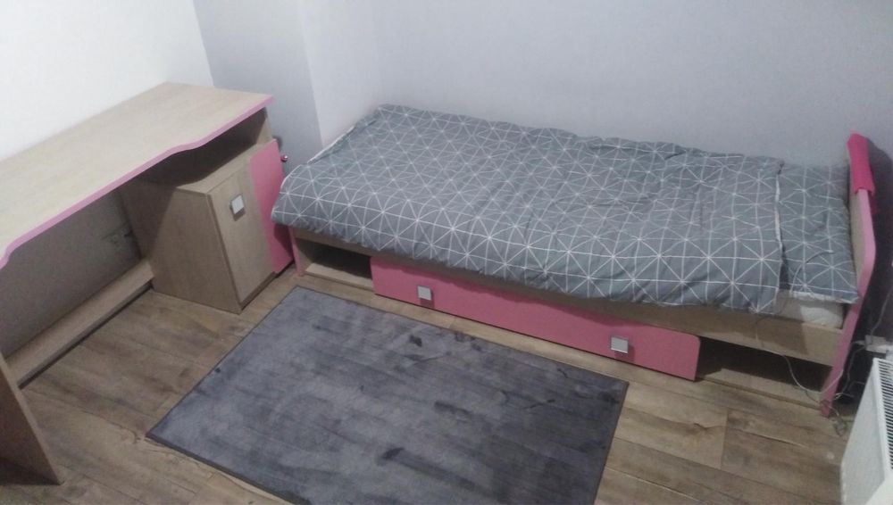 Łóżko młodzieżowe z szufladą DUO 85cm x 202cm