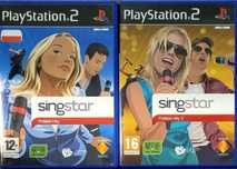 Zestaw Singstar Polskie Hity 1 i 2 Ps2