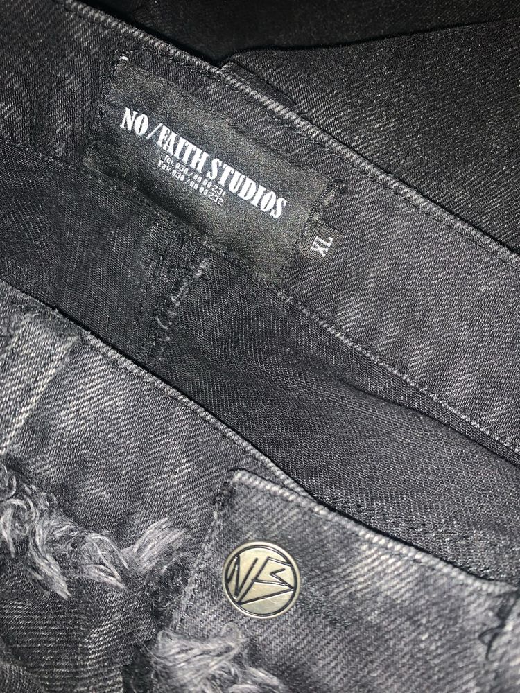 Легит Штаны no faith studios/nfs flared denim (rick owens)