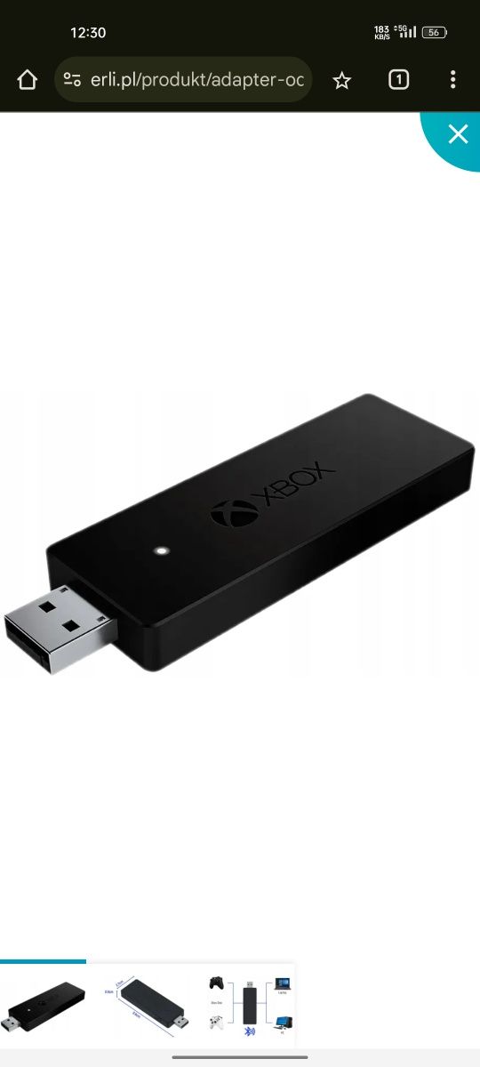 Adapter do kontrolerów XBOX One / PC