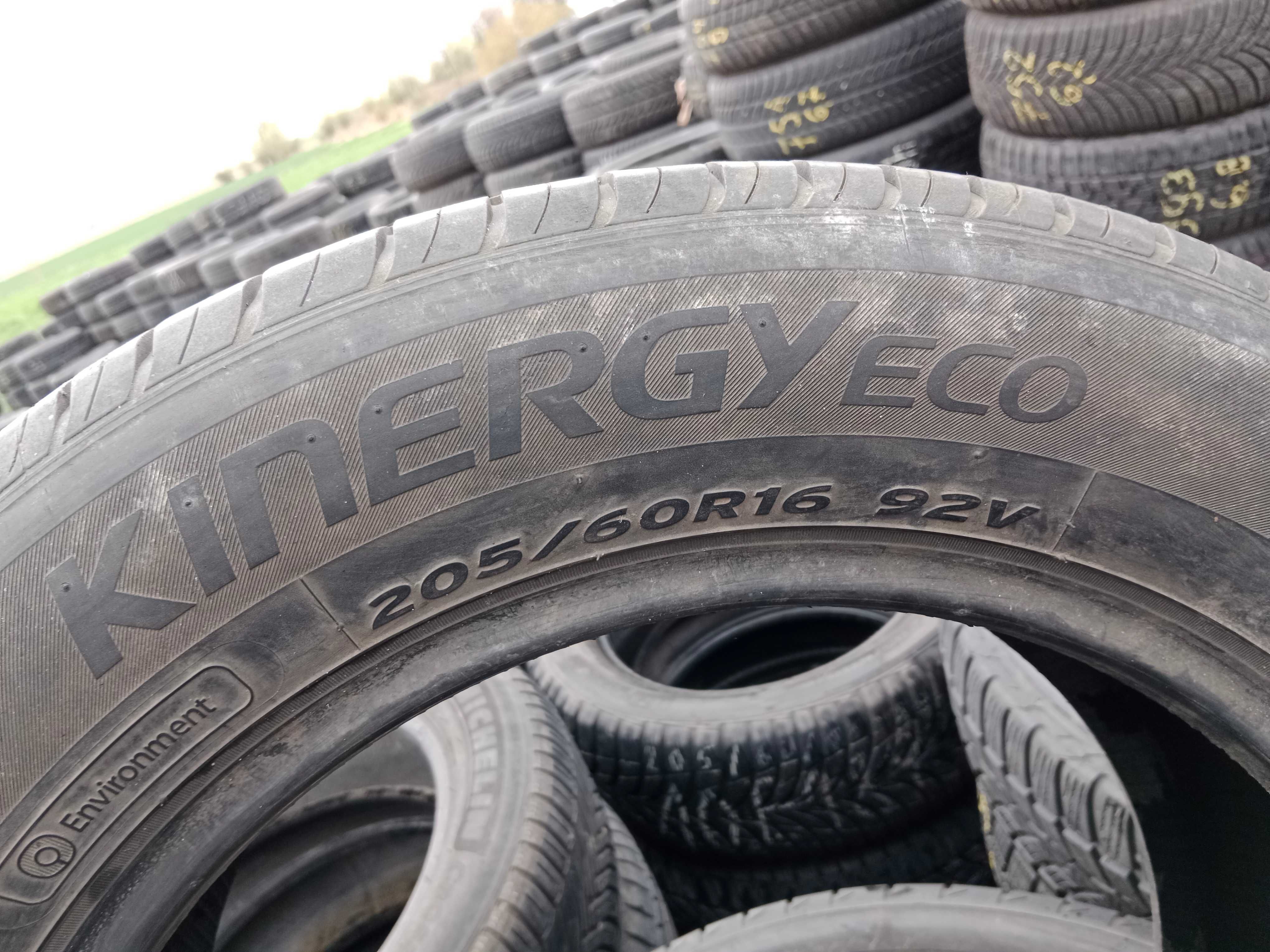 Opona używana 205/60R16 Hankook Kinergy Eco 1szt.