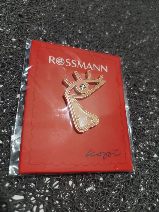 limitowany pin twarz Kopi z Rossmann