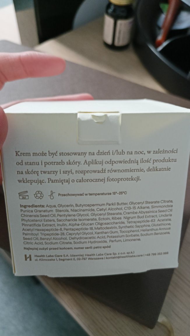 Krem regenerujący Glow On - Health Labs Care